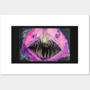 Anglerfish Posters and Art